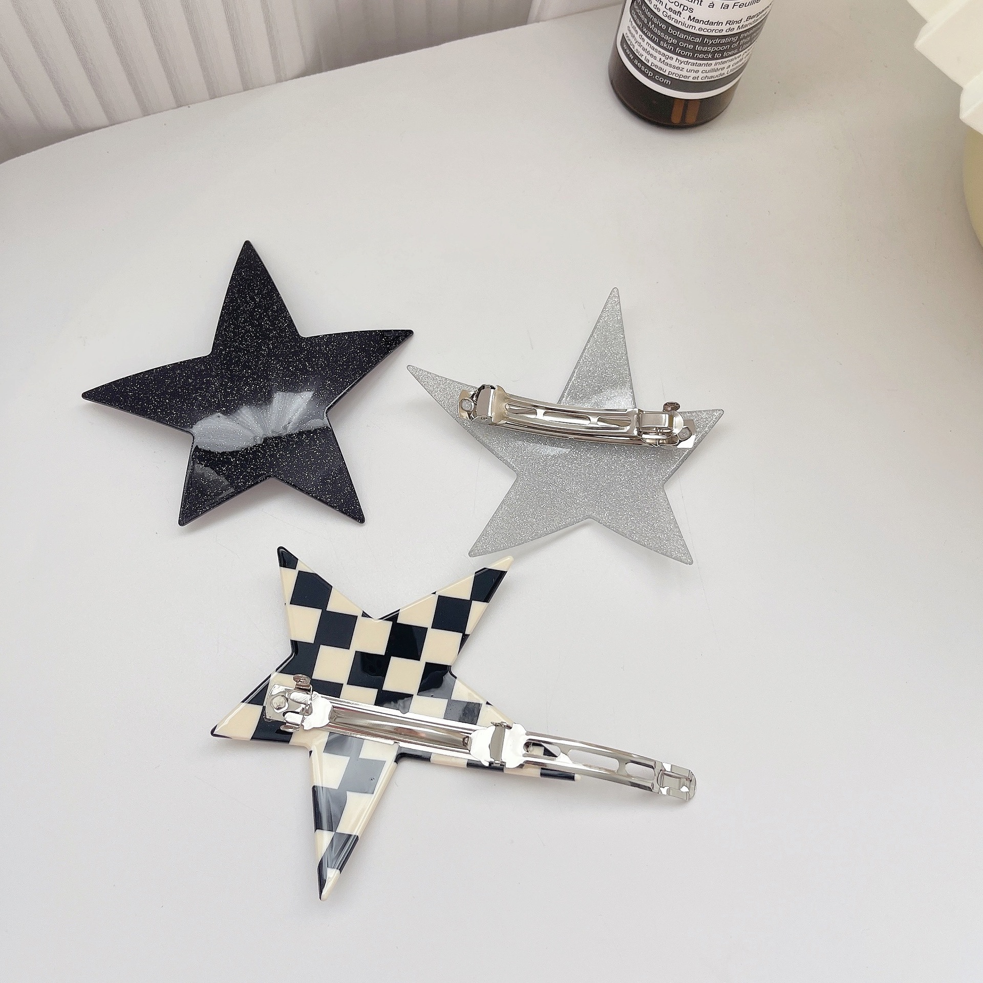 Hair Clip Hair Accessories Type Holiday Occasion Fashion Star Acetic Acid Sheets Hair Clip