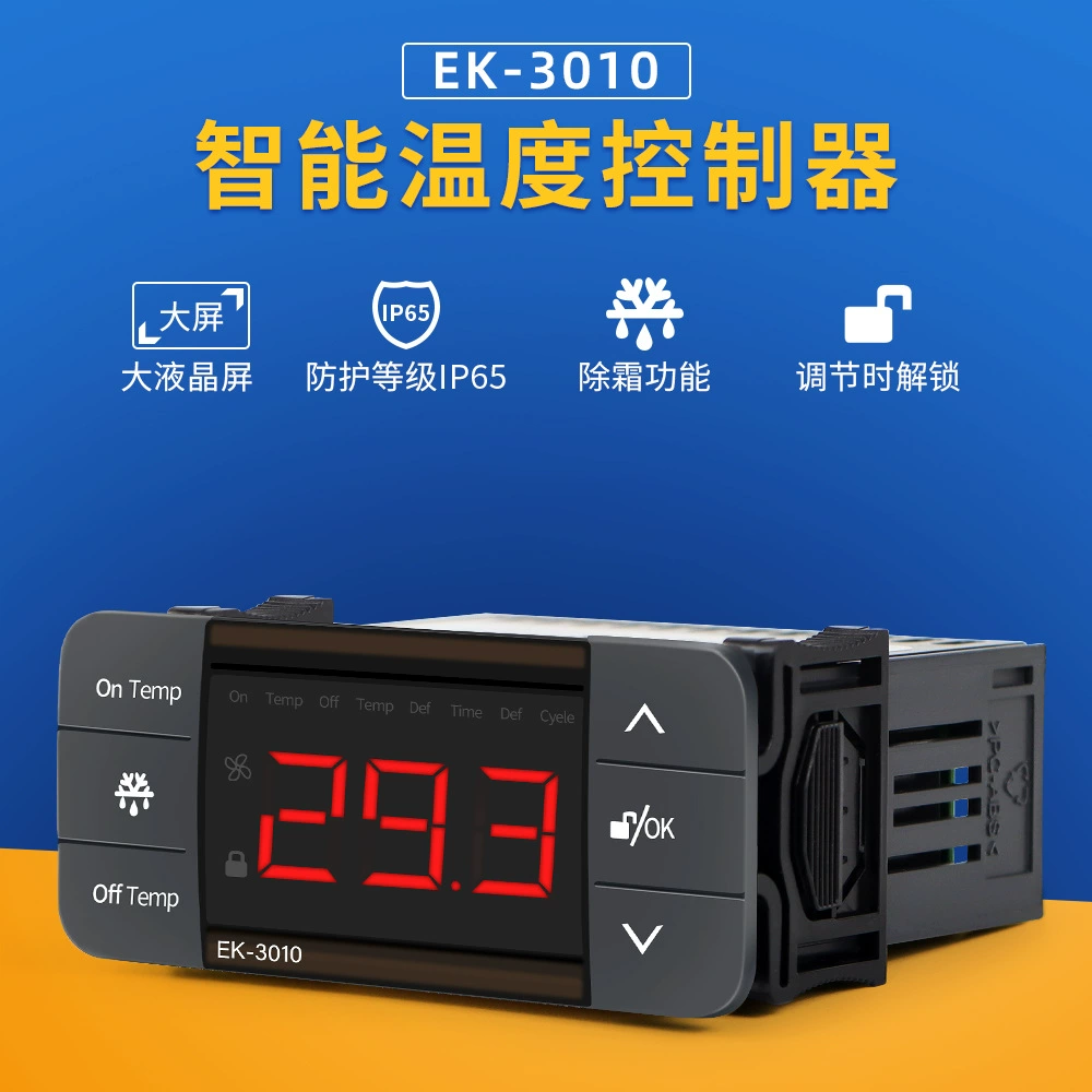 EK-3010 Интеллектуальный термостат компьютерный зал склад фармацевтический Склад температура и влажность контроллер 220 В встроенный
