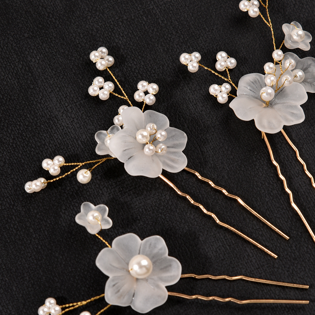 Party Occasion Women's Sweet Flower Metal Hairpin