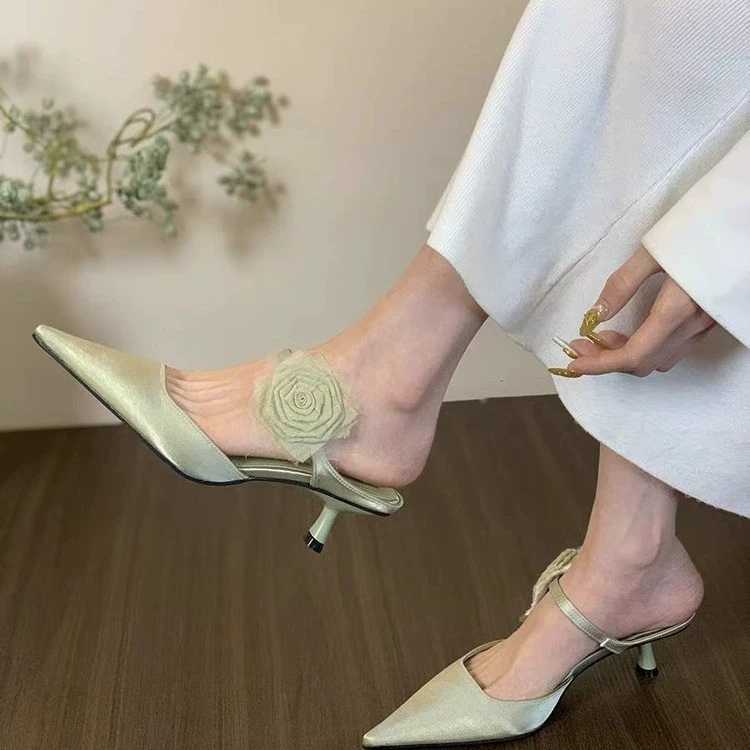 High slippers, footwear, summer shoes, Chinese style, flowered, plus size, wholesale
