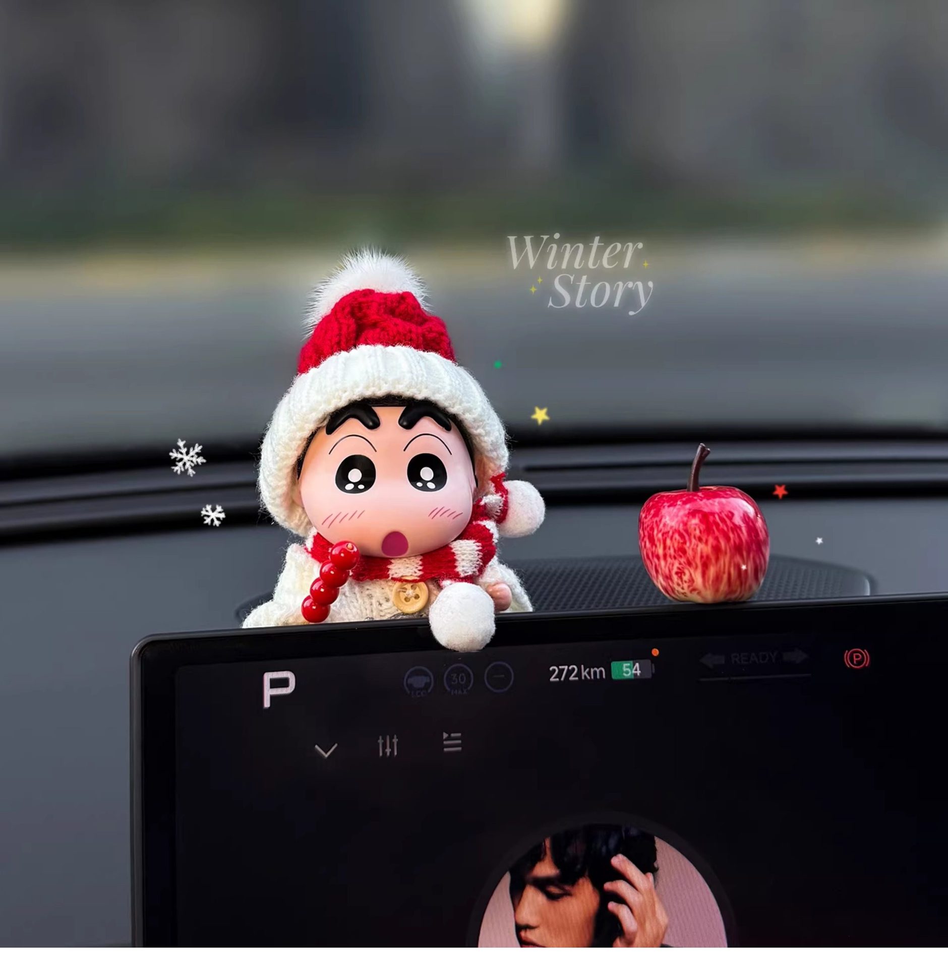 New Model of Xiaoxin Car Ornaments, Interesting Car Interior Decorations, Cute Little Ornaments for the Car Dashboard Screen