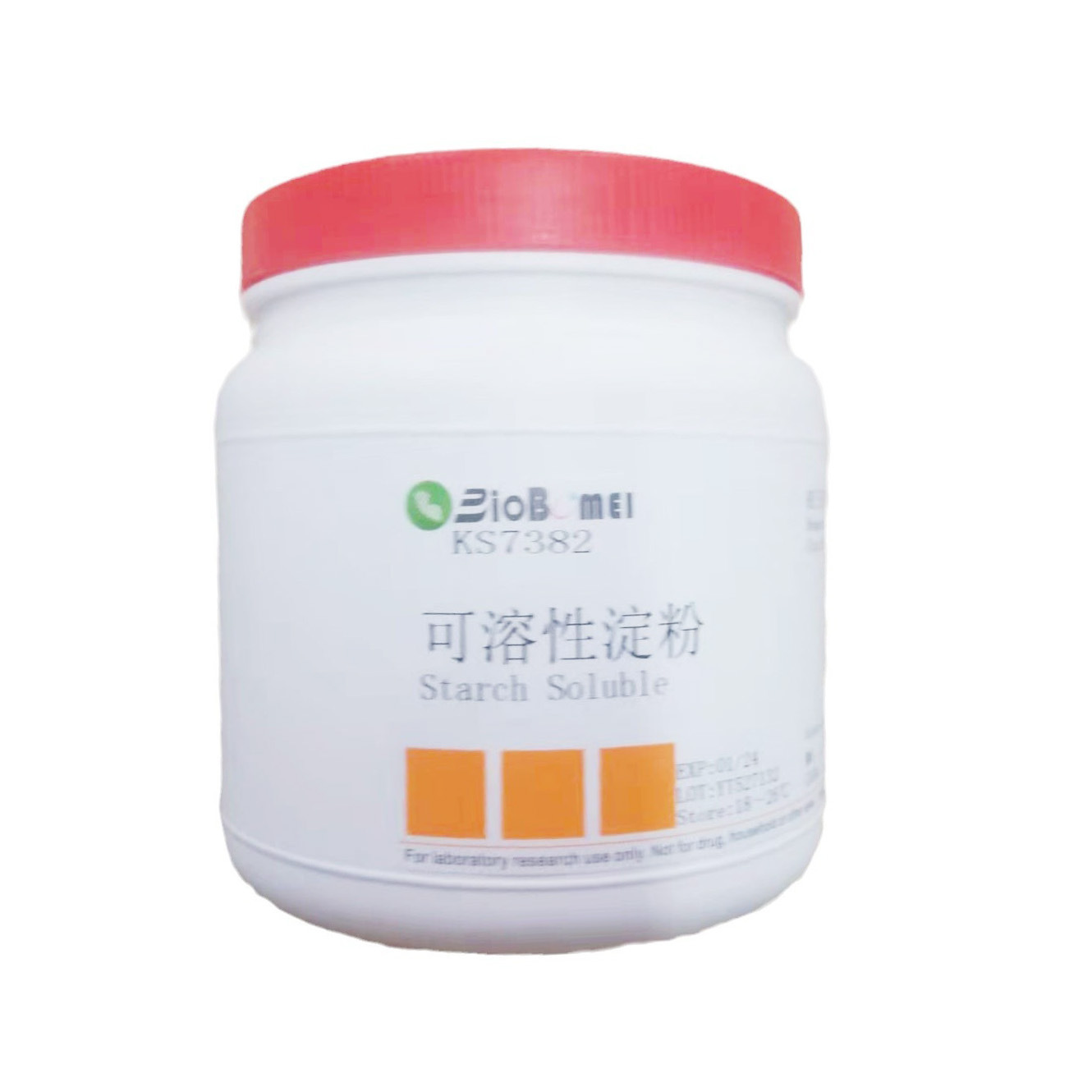 可溶性淀粉  科研实验试剂9005-84-9