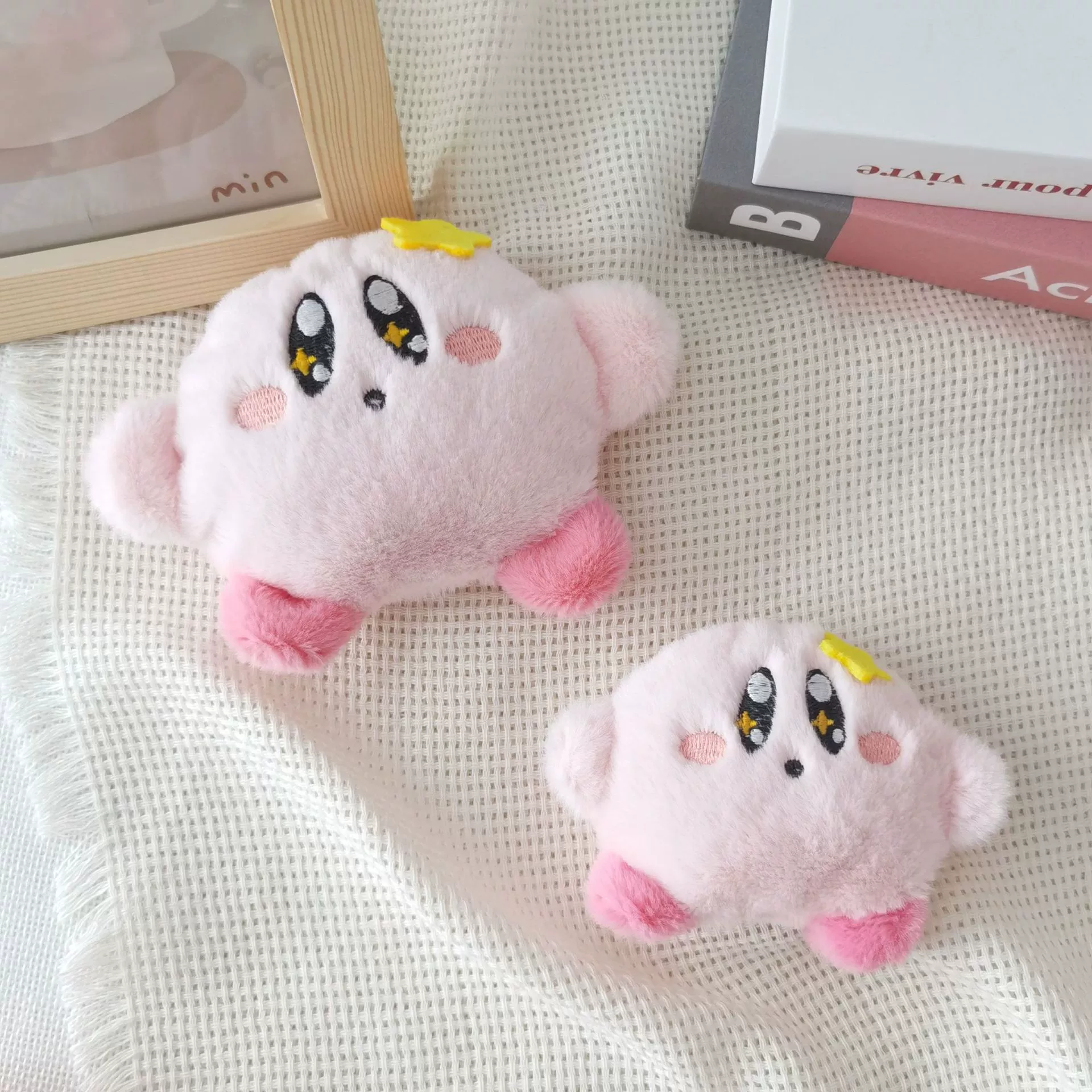 Cartoon plush doll, brooch, decorative accessory, DIY