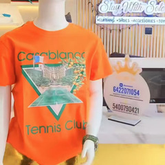 子供アメリカレトロ潮牌プリントtシャツ男夏デザイン感ゆるい半袖上着かっこいい