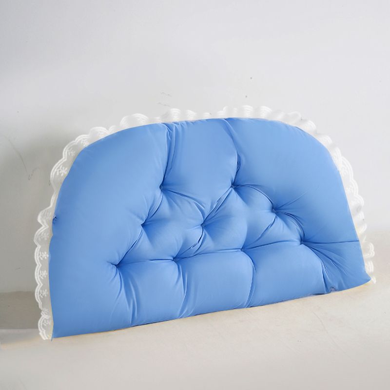 Cojín de cabecera de la cama in Princess Girl Cojín de cama dormitorio sofá antichoque protector de cintura tatami bolsa suave respaldo