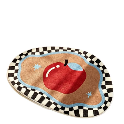 faux cashmere doormat for bathroom | Avtomobil döşəmə paspasları