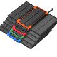 HY-201 hidden flip solar mobile power outdoor solar charging treasure set manufacturers wholesale