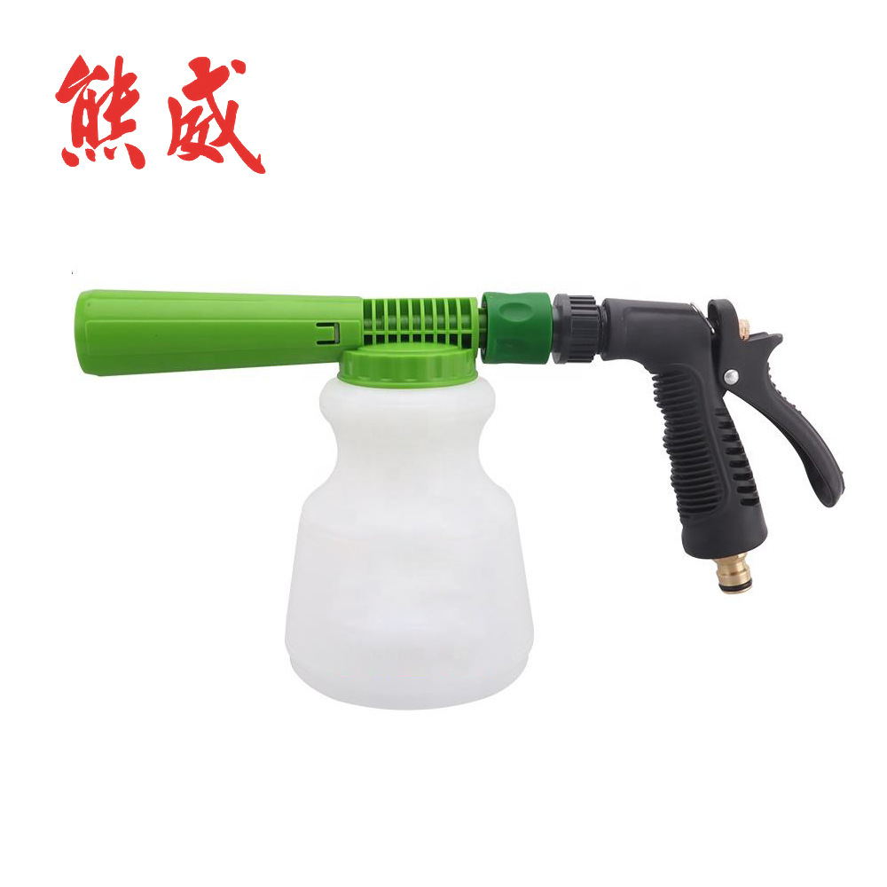 厂家直供低压自来水泡沫喷枪汽车清洗雪花泡沫喷头洗车泡沫水枪
