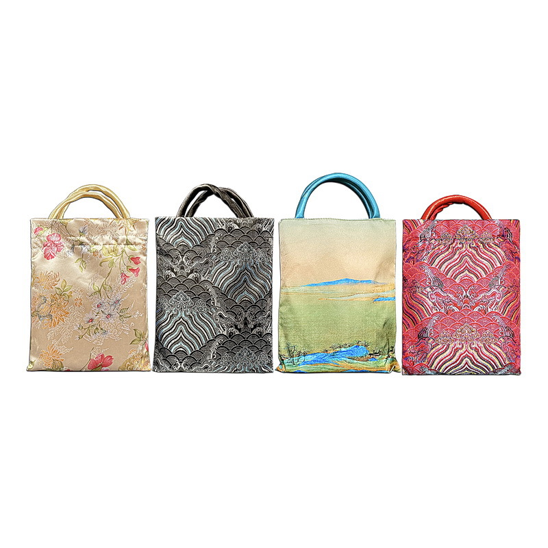 19*23佛珠手串礼盒礼品袋套装文玩手提袋手链手镯高档包装收纳袋