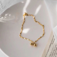 2022 New Arrival Tiny Starry Sky Bead Titanium Steel Bracelet for Women — Instagram-Inspired, Minimalist, Niche Design with a Luxe, Trendsetting Appeal