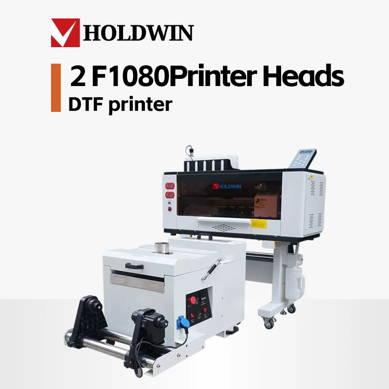 Термотрансферный принтер Holdwin-Df300 для белых чернил со встроенным устройством для встряхивания и сушки порошка