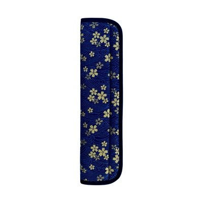 Seat belt shoulder pad: safety belt cover personality National - cherry-blossom-blue-wind-edge-shoulder-pad-30cm-long