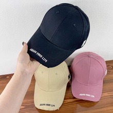 韩版春夏破洞宽檐硬顶棒球帽子男女可戴百搭个性鸭舌帽嘻哈出游潮