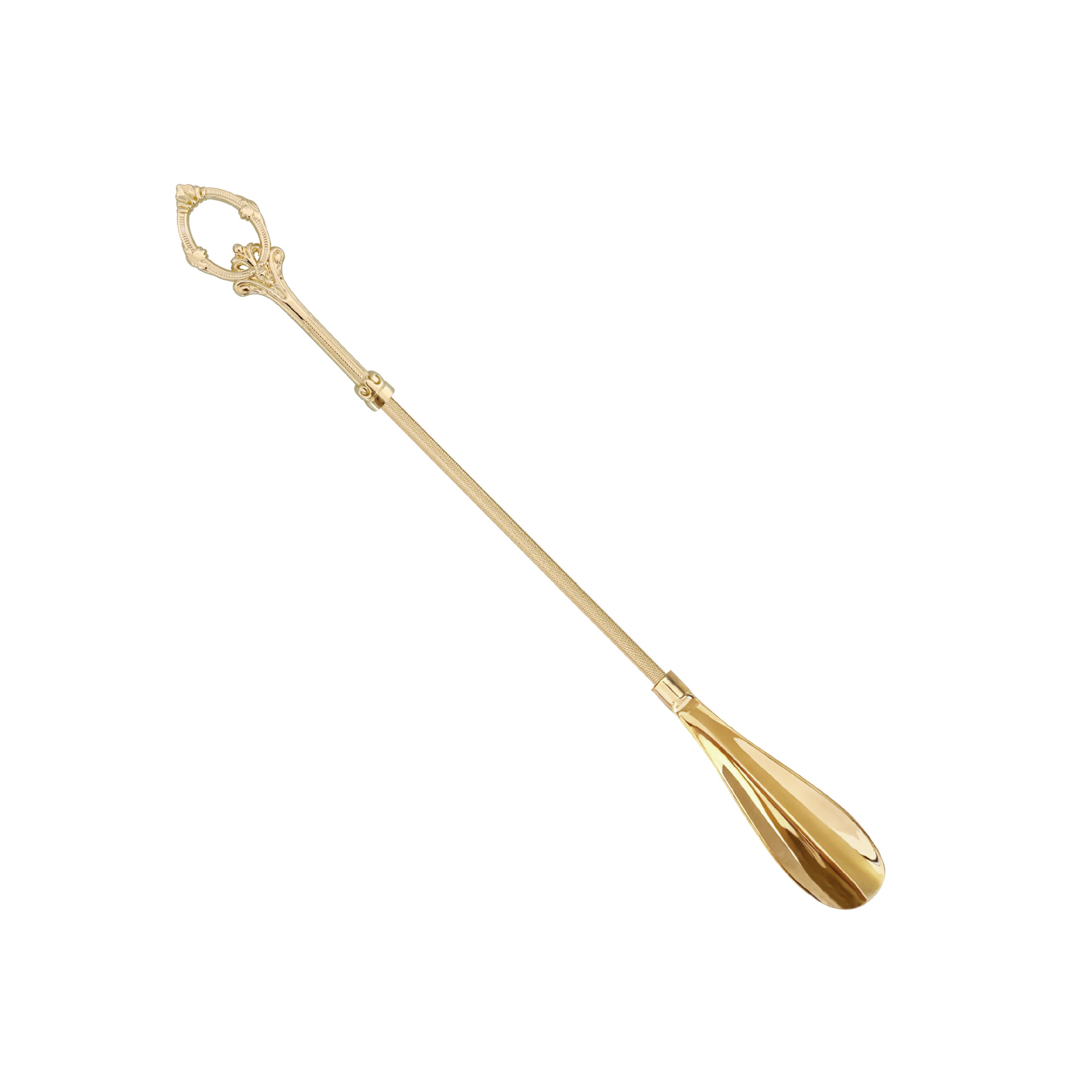 Precio de fábrica clásico europeo nuevo Lucky Magic stick zapato cuerno creativo latón alargado zapato extractor bomba