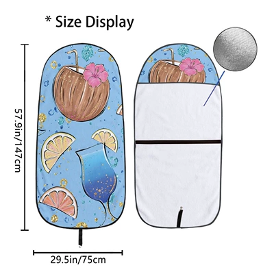 front seat protector suitable for: Universal seat cover - sfht238-75x150