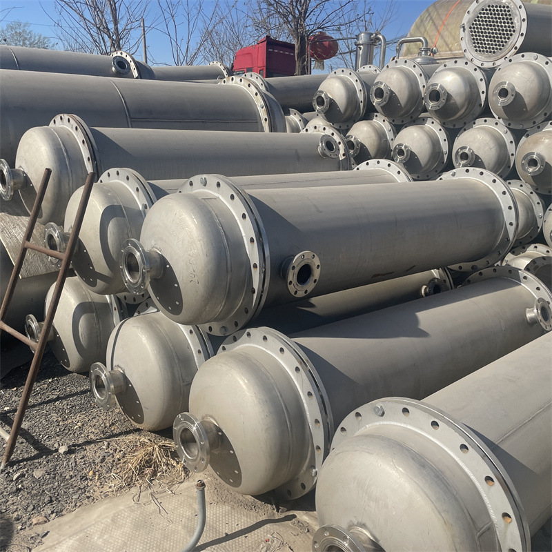 购销二手冷凝器  列管式真空换热设备  化工常压式换热设备