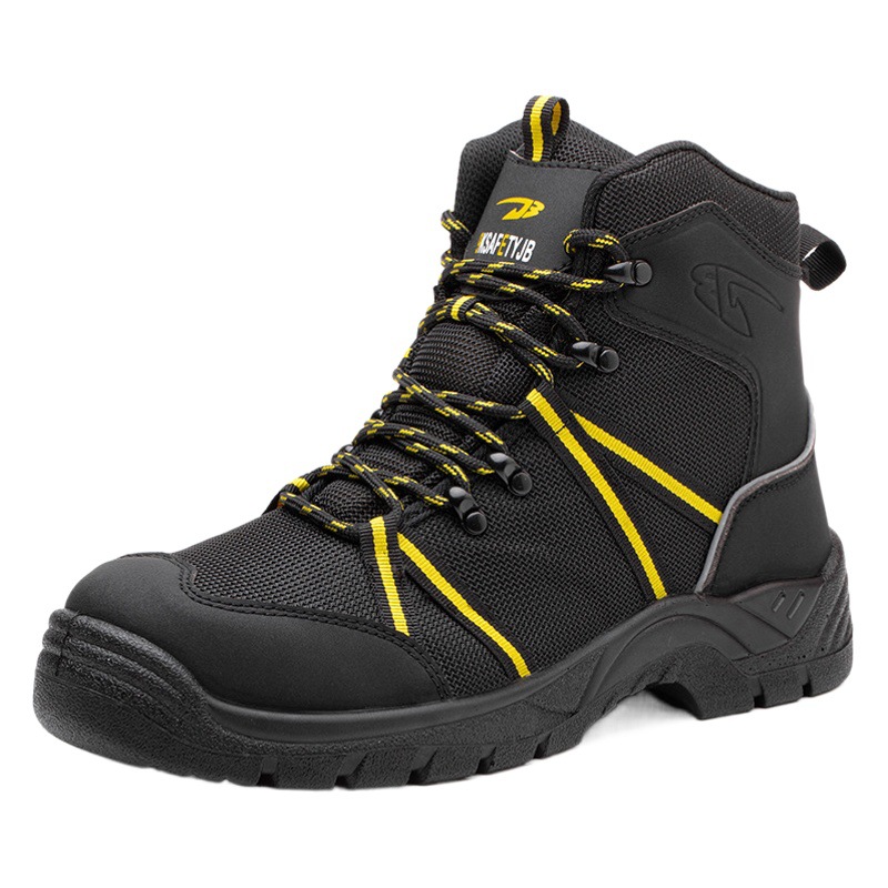 Zapatos de protección antiestáticos para hombres Four Seasons anti-Smashing anti-piercing ZAPATOS DE TRABAJO puntera de acero transpirable zapatos de protección de seguridad
