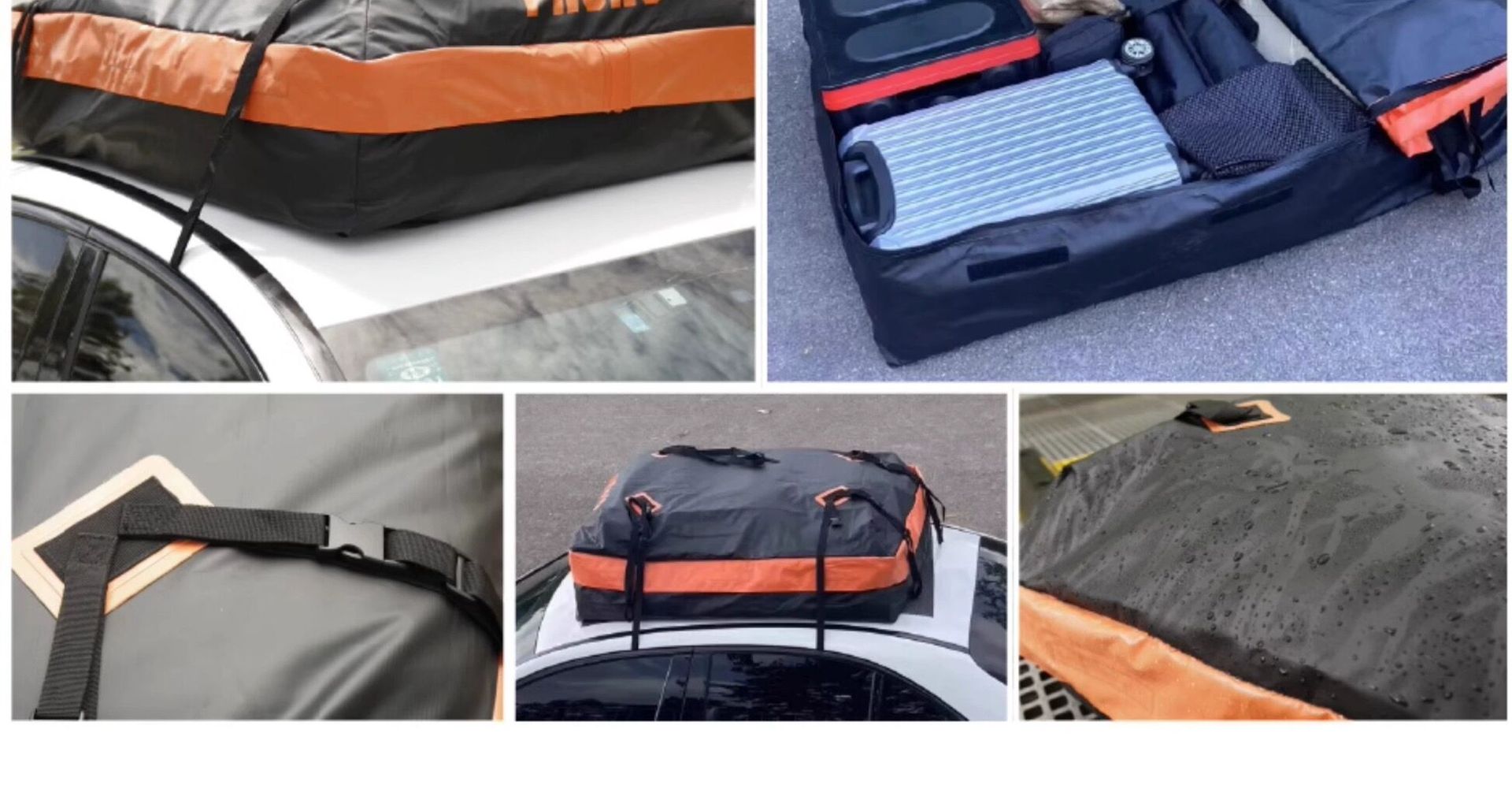 Suitable for Expanding Space, Outdoor Car Luggage Rack, Travel Bag, Storage Bag, Universal Rainproof Car Roof Waterproof Travel Bag