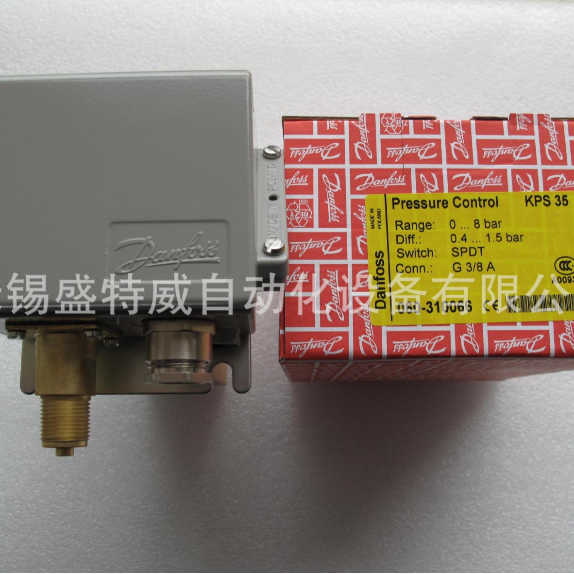 丹佛斯KPS35重工业压力开关 060-310066 ，KPS33，060-310366
