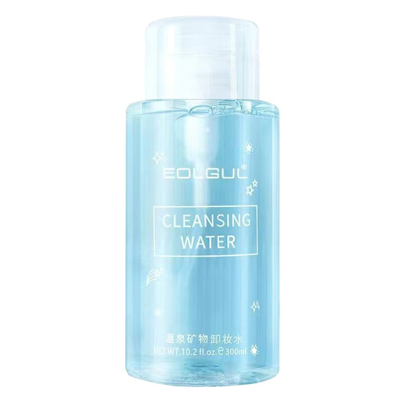 Hot Spring mineral removedor de maquillaje tipo de prensa de aminoácidos suave limpieza removedor de maquillaje piel sensible especial fábrica al por mayor