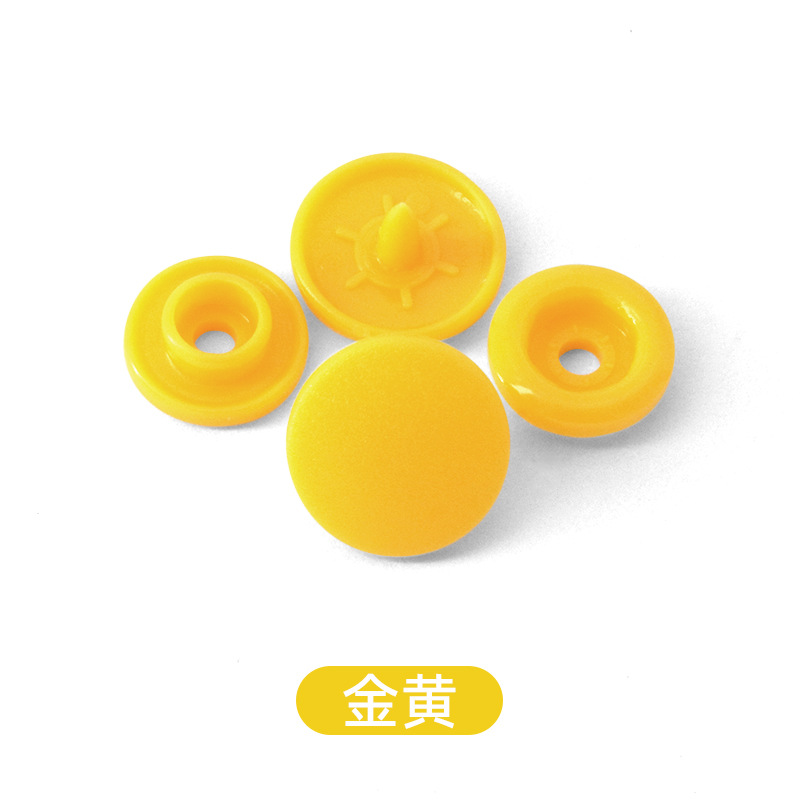 Pequeños lotes de productos de seguridad ambiental no tóxicos roer ropa de bebé de plástico cuatro cierre botones de color botones de ropa de trabajo botones