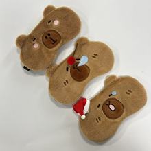 卡通毛绒眼罩可爱男女旅行冰袋冰敷睡眠眼罩学生午休护眼罩