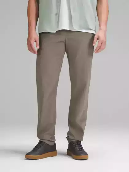 Lululemon Dupe ABC Men's Classic Fit Pants Woven Business 4-Way Stretch Casual Trousers 7051