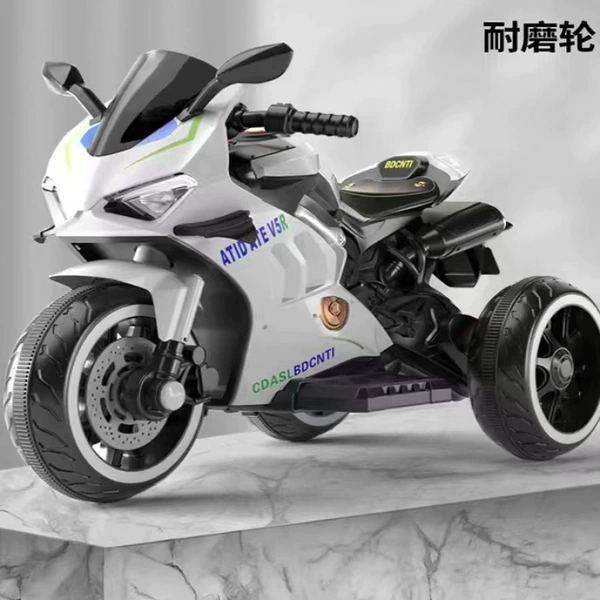 [【白色双驱】可自驾+蓝牙+皮座-5年质保+工厂直销+适合1-6岁宝宝-热销网红同款]