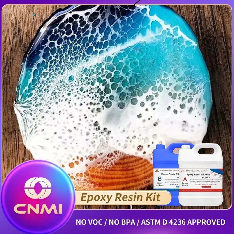 油性色浆海浪波浪着色海洋效果制作木头画杯垫环氧树脂滴胶套装