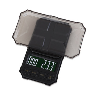 Small Coffee Electronic Scale, Smart Hand-Brewed Coffee Scale, Automatic Timing Scale, Kitchen Baking Scale, Italian-Style Weighing Scale