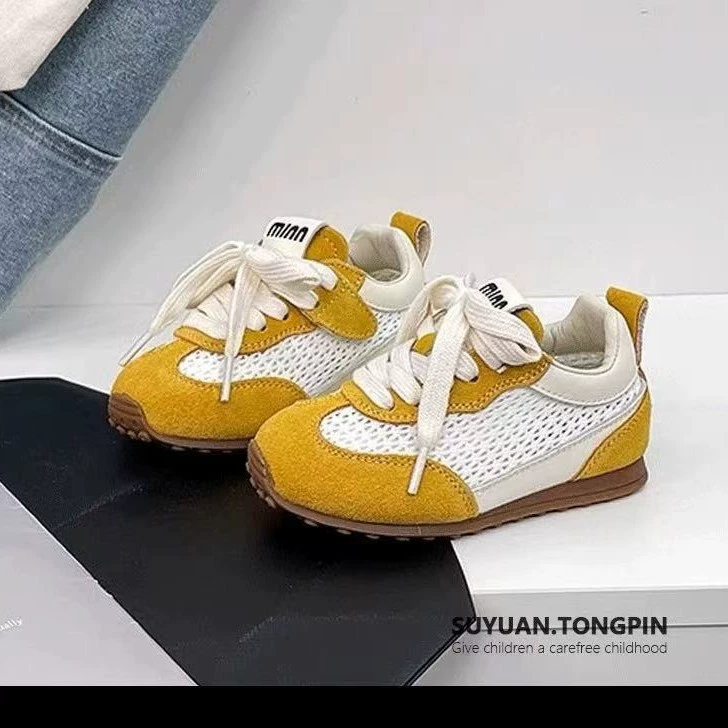 Summer children's fashionable universal casual footwear, breathable shoes for boys, 2025 years