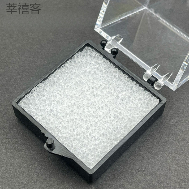 矿标盒泡沫垫子 矿物展示盒子白色垫片 加硬 不发黄
