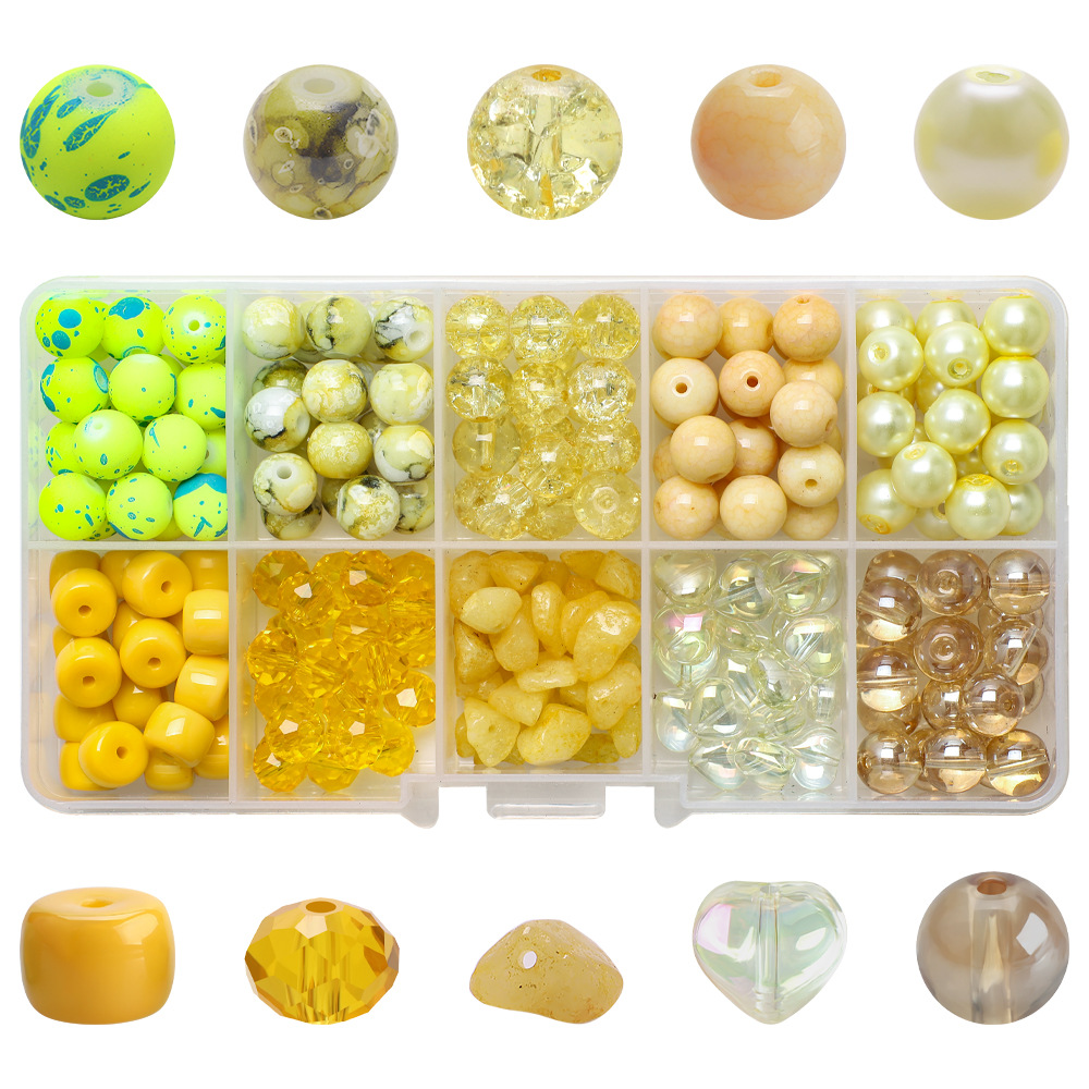 185g Weight Beads Jewelry Making Type Diameter 8mm Jewelry Making Size DIY Jewelry Accessories Classification 1 Set Quantity Glass Material Irregular, Round Pattern Plating Design Simple Style Style 1 Set Diameter 8mm Glass Irregular Round DIY Jewelry Accessories Beads 20