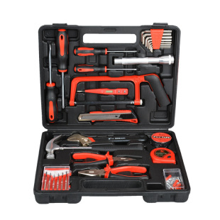 Cross-Border Foreign Trade Household Hardware Electric Combination Tool Set Manual Set Multi-Functional Household Maintenance Essential