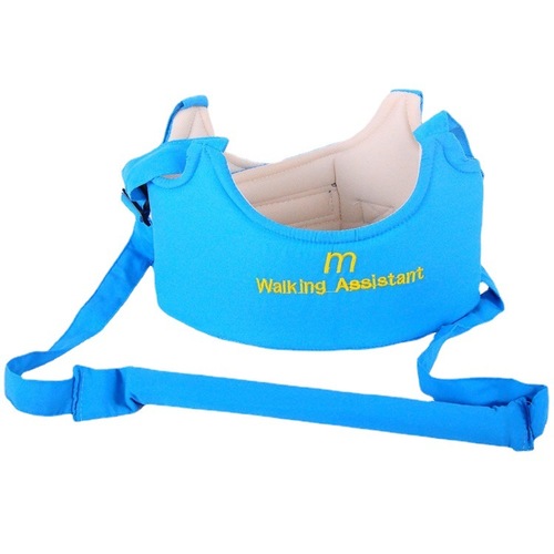 Manufacturer supplies lifting blue horizontal bar baby walking belt, learning walking belt walking assistant, dropshipping