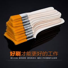 廠家批發小軟毛刷子油畫刷子油漆刷子鞋廠刷膠燒烤刷子工業丙烯刷