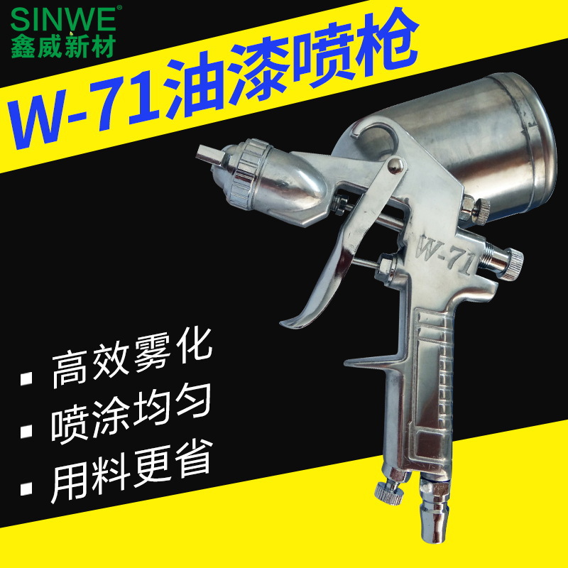 鑫威三防漆喷涂设备乳胶漆汽车喷漆枪油漆涂料喷漆枪上壶手动喷枪