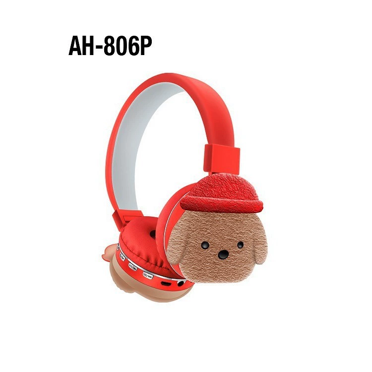 Мультяшные милые объемные наушники, Bluetooth
