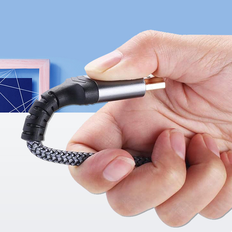 Cable de cable HD 4k Cable de nylon HDMI 2.0 Cable de datos Cable de proyector Cable de datos Cable de video