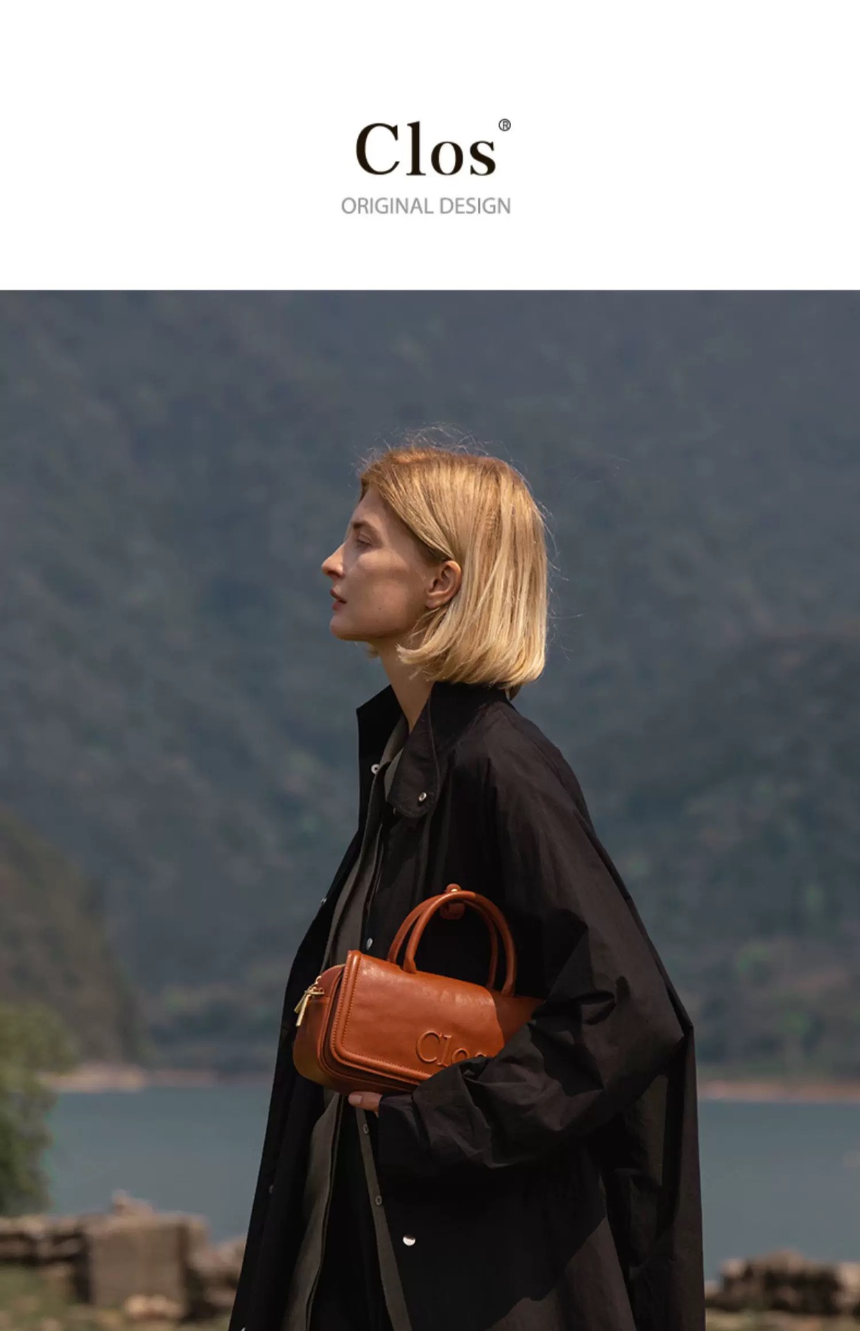 Borsa a spalla in vera pelle retro a cuscinetto da donna_voghion.com