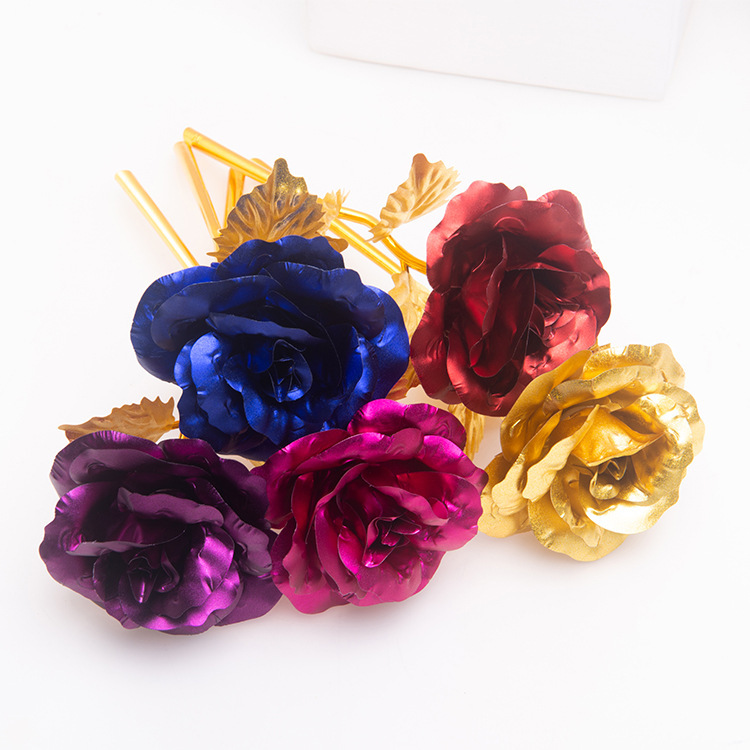24K Gold Foil Rose