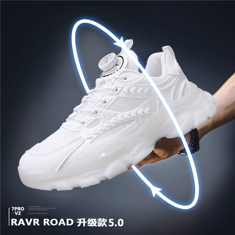 [Yongxin Factory Store] Новая осень (автоматическая пряжка) повседневная спортивная обувь для бега Мужская обувь A & # x2B