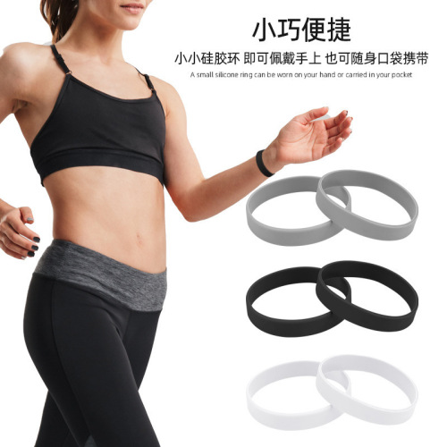 Thumb deformity big toe bone correction training extension puller pure color smooth silicone wristband silicone pull band