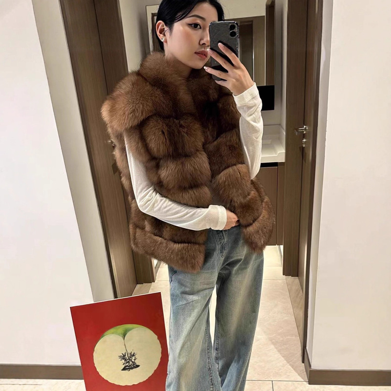 2025 Autumn and Winter New Popular Environmentally Friendly Vest Autumn and Winter Fur Vest New Fashion Jacket Mink Coat Fur Women 2025 Autumn and Winter New Popular Environmentally Friendly Vest Autumn and Winter Fur Vest New Fashion Jacket Mink Coat Fur Women