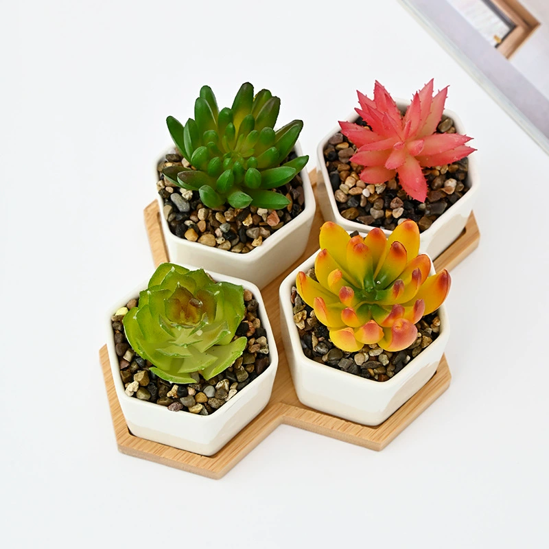 NPin внешнеторговый экспорт белого фарфорового шестиугольного комплекта оптовая продажа через границу, включая упаковку