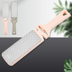 Diamond sandstone double-sided multi-functional knife sharpener fast knife sharpener for chef's knife, cleaver, and scissors sharpener