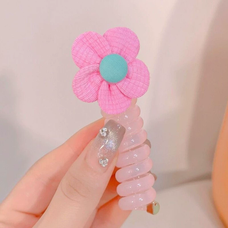 Durable telephone, hair tufts for braiding hair, high quality hair rope, children's hair accessory, Korean style
