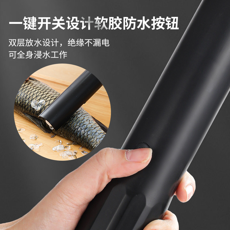 家庭用無線電気魚鱗機魚鱗掻き器魚鱗神器商用魚殺し魚鱗掻き魚鱗掻き器|undefined