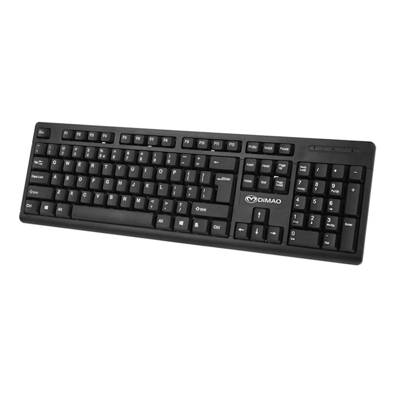 Keyboard for office, laptop, mouse, set, business version