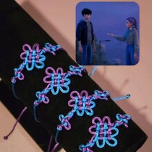 跨境独立站恶魔的猎人手链中国结手链节日礼物可调节编织手链